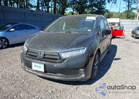 2024 Honda Odyssey Touring from USA, damaged, VIN 5FNRL6H80RB033266